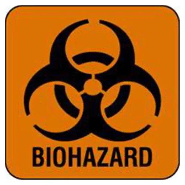 Grainger Biohazard Labels 7/8x7/8 500/Bx