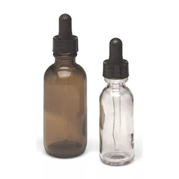 Grainger Bottle Dropper Glass 2oz 24/Pk