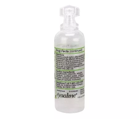 Grainger Eyewash Solution Eyesaline 1 oz. Squeeze Bottle - M-862009-127 - Each