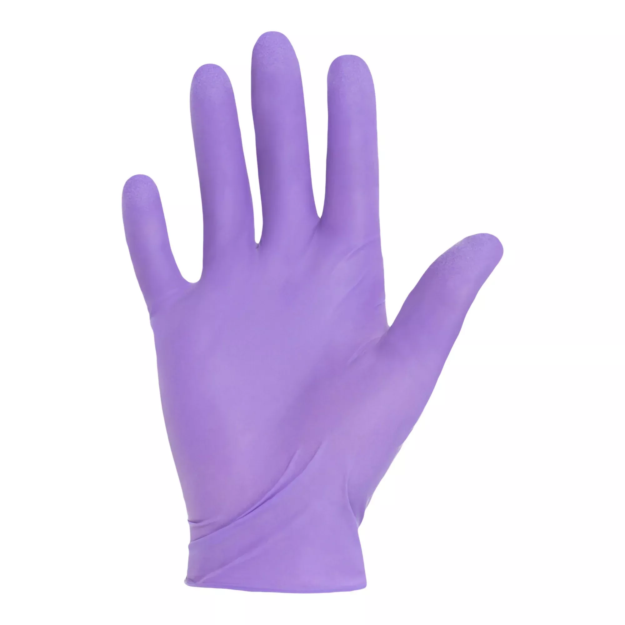 Halyard 14262 Purple Nitrile-Xtra Extended Cuff Length Exam Glove, Large