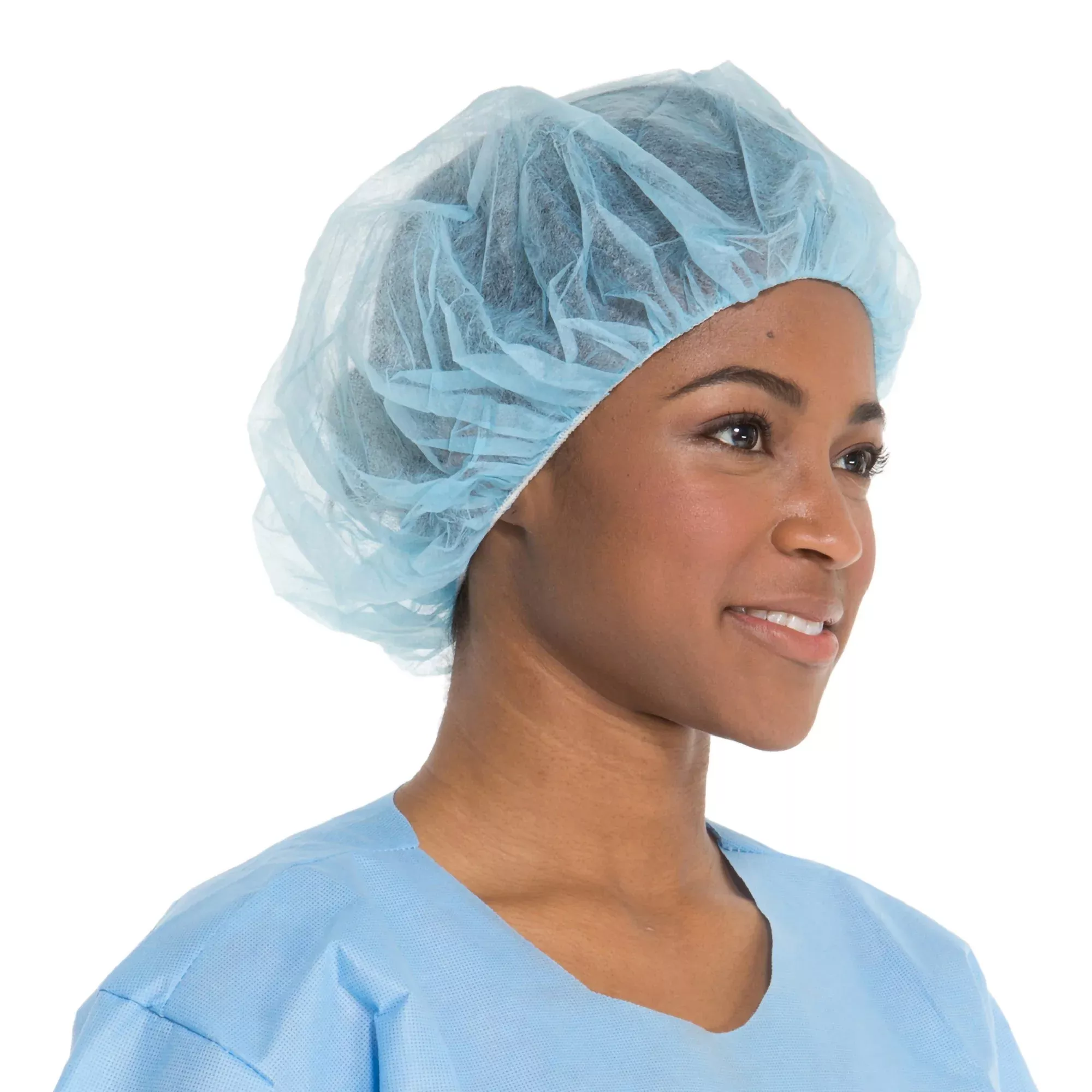 Halyard spunbond Bouffant Cap, Large
