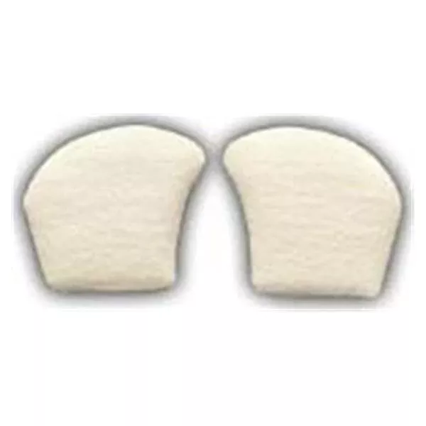 Hapad Bar Orthopedic Metatarsal Wool/Felt White Size Small 1/Pr