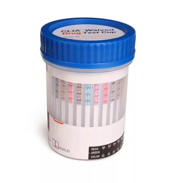 Healgen Scientific 12 Panel Drug Screen Cup CLIA Waived 25/Bx