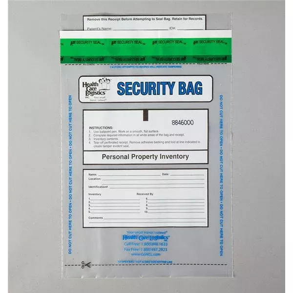 Health Care Logistics Bag Personal Property 250/Rl