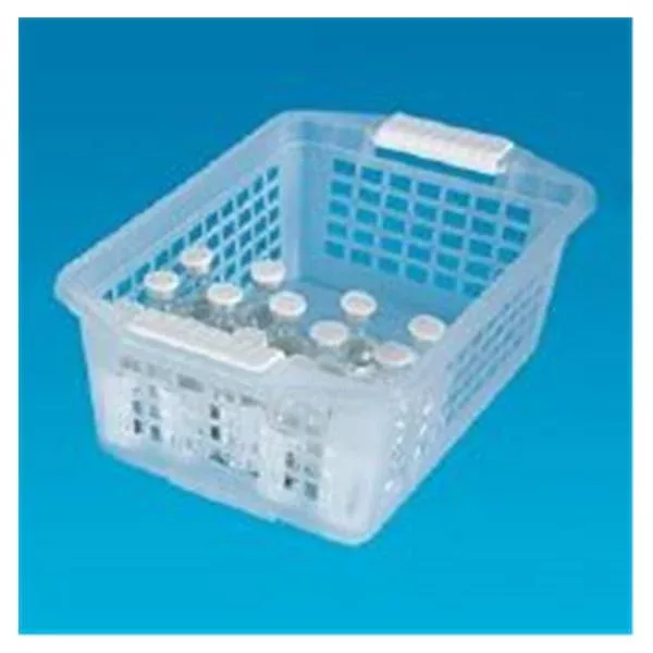 Health Care Logistics Basket Strg Flip And Stack Plstc Flp Hndl/Nstbl Sm-Clr Rctngl Ea