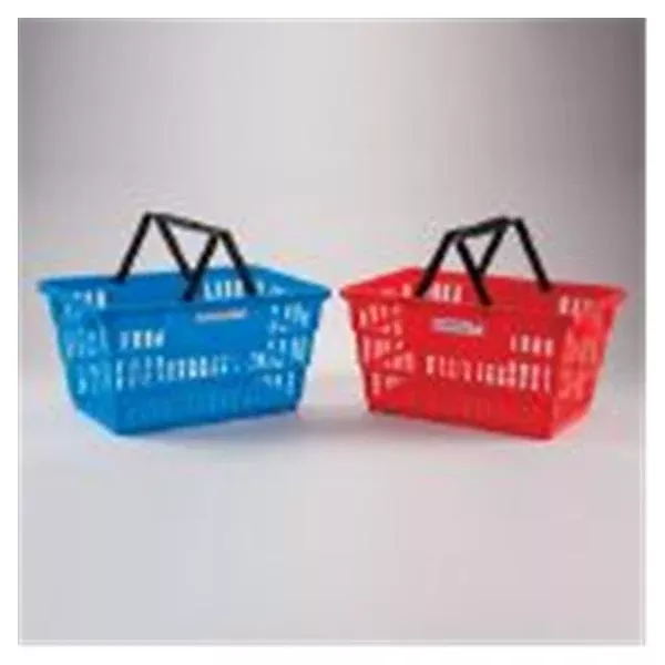 Health Care Logistics Basket Tote Plastic Red Ea