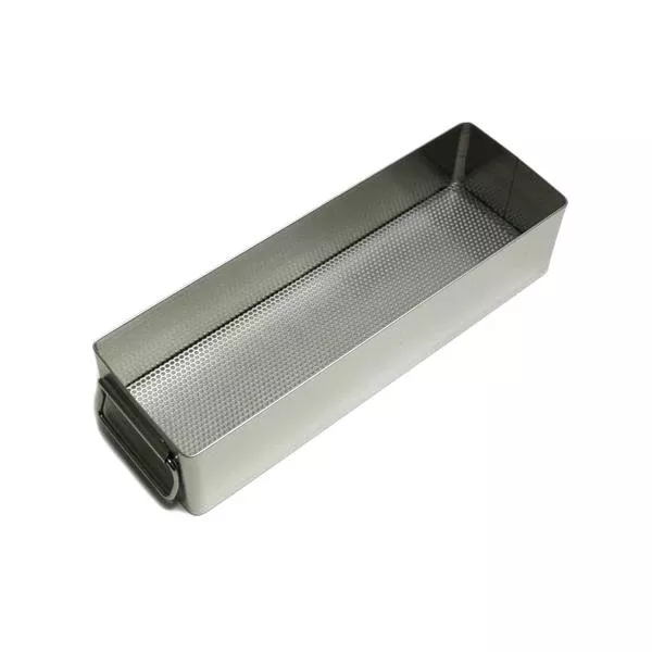 Healthmark Basket Sterilization Stainless Steel 15.50x5.00x3.50 Ea