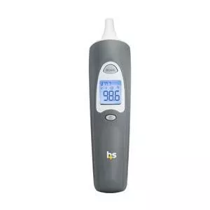 HealthSmart Standard Instant Read Infrared Digital Ear Electronic Thermometer, with 30 Disposable Lens Covers