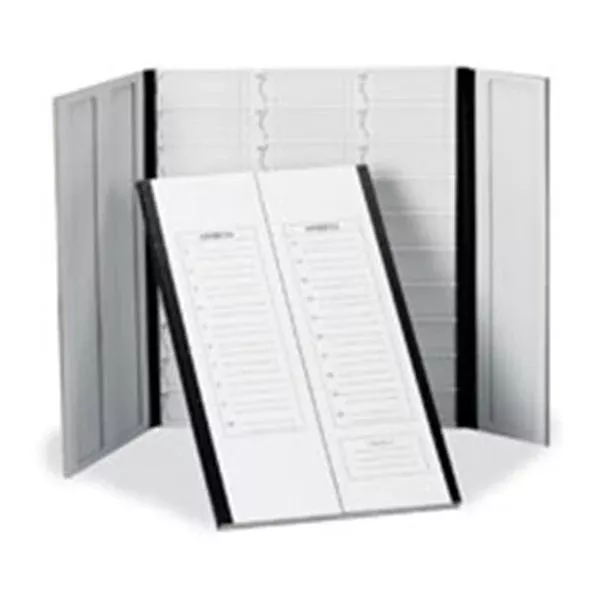 Heathrow Scientific 20-Place Cardboard Slide Tray Black Trim 8.19 x 13.43 x 0.35 Ea, 72 EA/CA (HS9902)