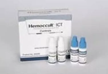Hemocue Colorectal Cancer Screening Control Kit Hemoccult ICT Fecal Occult Blood Test (FOBT) Positive Level / Negative Level 0.8 mL - M-1181971-4366 - Each