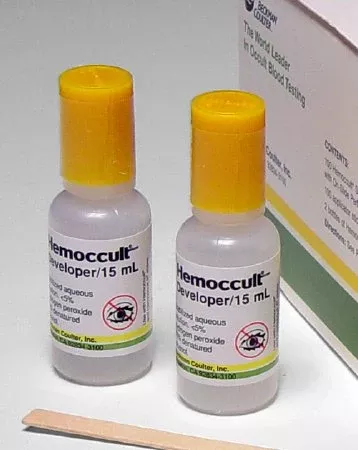 Hemocue Hematology Reagent Hemoccult Developer Fecal Occult Blood Test 75% 15 mL - M-51208-4300 - Each
