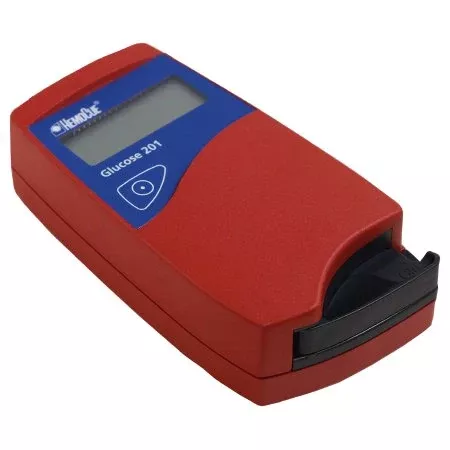 Hemocue Point-of-Care Glucose Analyzer HemoCue Glucose 201 1 Test CLIA Waived - M-462591-3237 - Each