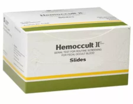 Hemocue Rapid Test Kit Hemoccult II Triple Slides Colorectal Cancer Screening Fecal Occult Blood Test (FOBT) Stool Sample 34 Tests - M-181509-2744 - Box of 102