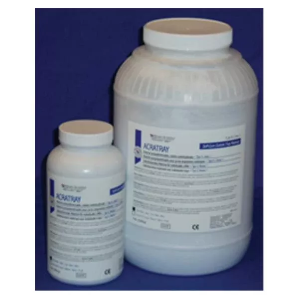 Henry ScheinAcratray Tray Acrylic Powder Self Cure Blue Powder 5Lb/Bt