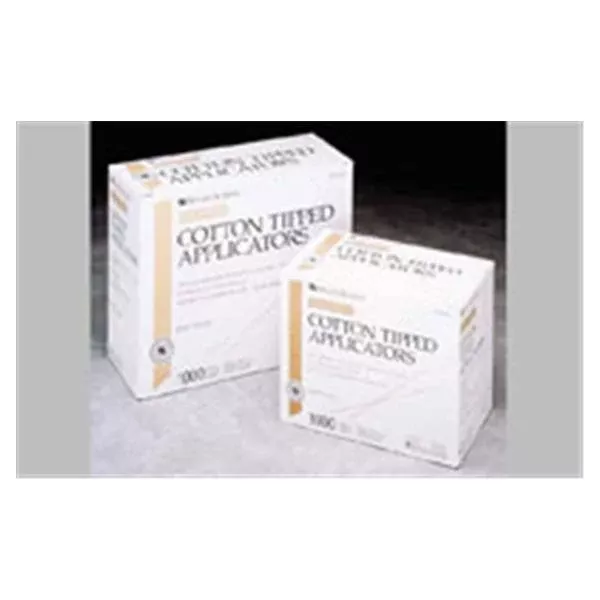 Henry ScheinApplicator Cotton Tipped HSI Non Sterile 3 in Wood Handle 1000/Bx, 10 BX/CA (1006015)