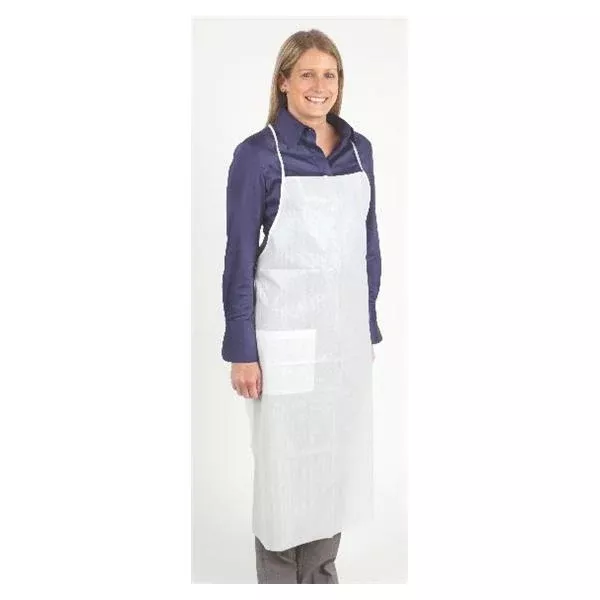 Henry ScheinApron Protective HSI White 25/Pk, 4 PK/CA (1550)