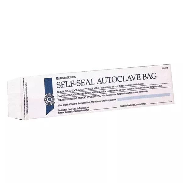 Henry ScheinBag Sterilization HSI 10.5 in White 1000/Bx