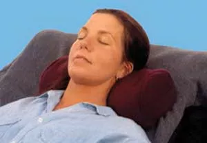 Hermell Products Cervical Positioning Roll 14 D X 6 OD Inch Buckwheat-Filled Freestanding - M-584164-2346 - Each