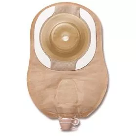 Hollister CeraPlus Urostomy Pouch, One-Piece, Soft Convex, 7/8" Stoma, Pre-sized, 9" Beige