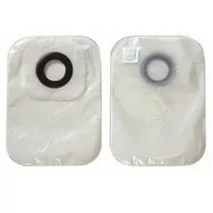 Hollister One-Piece Closed Pouch, 2-1/2" Pre-Cut Convex Karaya 5 Skin Barrier, Filter, 9" L, Transparent