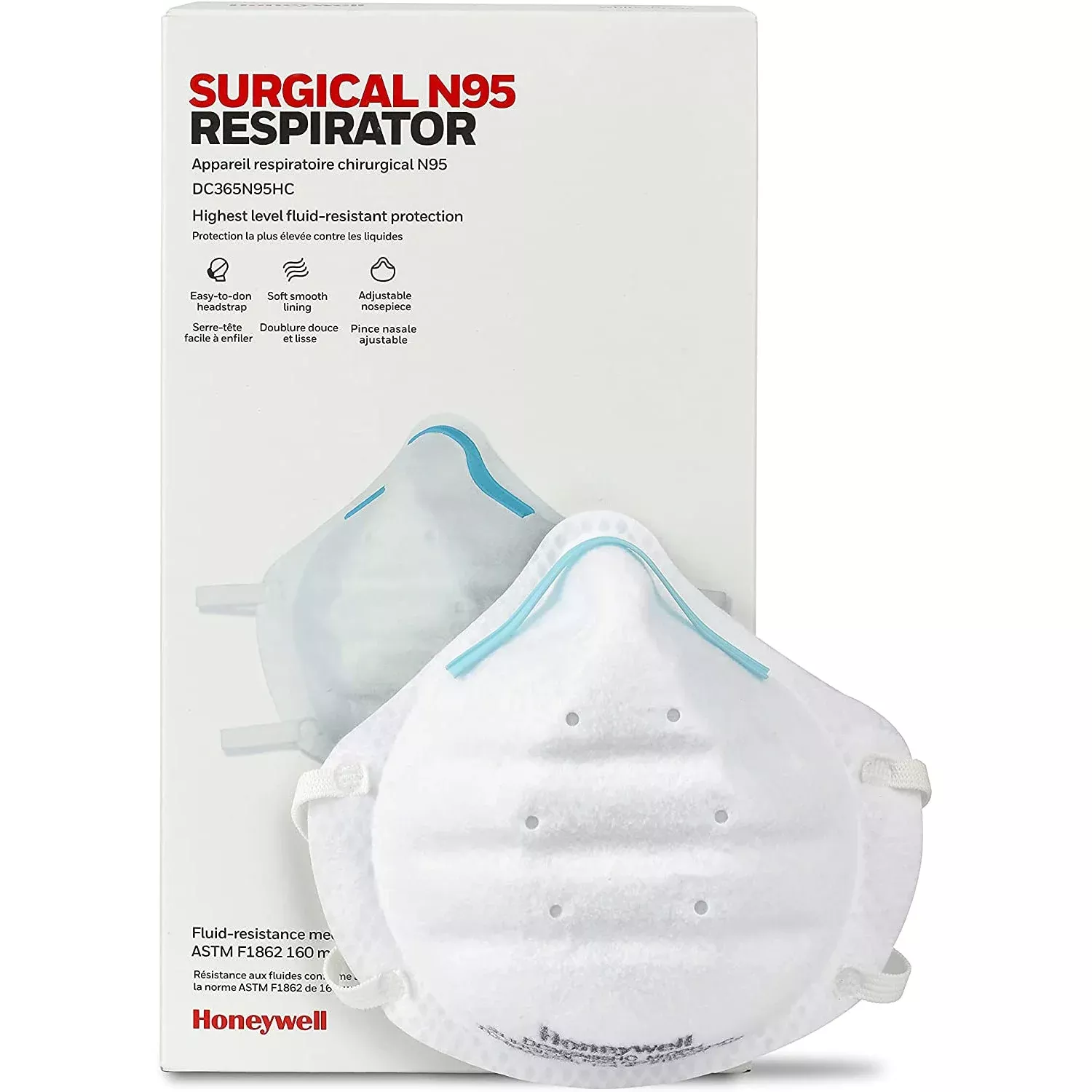 HoneywellDC365 Surgical N95 Respirator - Box of 20