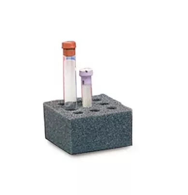Hopkins Medical Products Foam Vial Holder 3 X 3 Inch, Small, With 9 Holes - M-949355-739 - Each