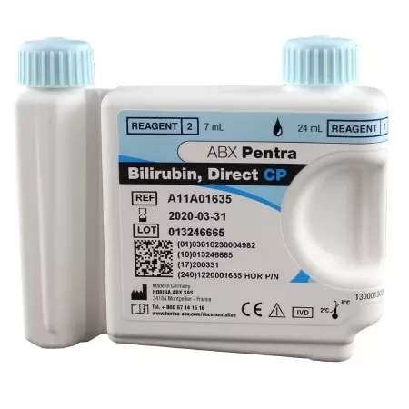 Horiba Reagent Abx Pentra™ Hepatic / General Chemistry Direct Bilirubin For ABX Pentra 400 100 Tests - M-721494-3150 - Each