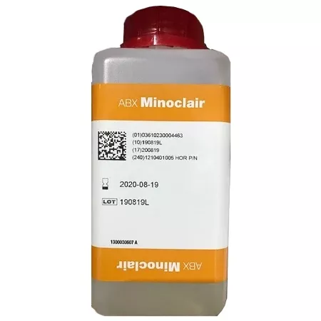 Horiba Reagent ABX Pentra™ Minoclair Hematology For ABX Micros 45 / 60 Analyzers 500 mL - M-702523-3261 - Each