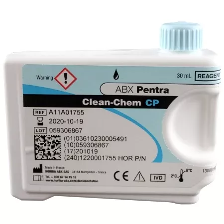 Horiba Solution Clean-Chem CP For 400 Clinical Chemistry Analyzer 30 mL - M-721529-2220 - Each