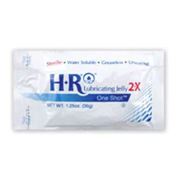 HR Pharmaceuticals2X One Shot Lubricating Jelly Sterile 1.25oz Packet Ea, 576 EA/CA (211-576)