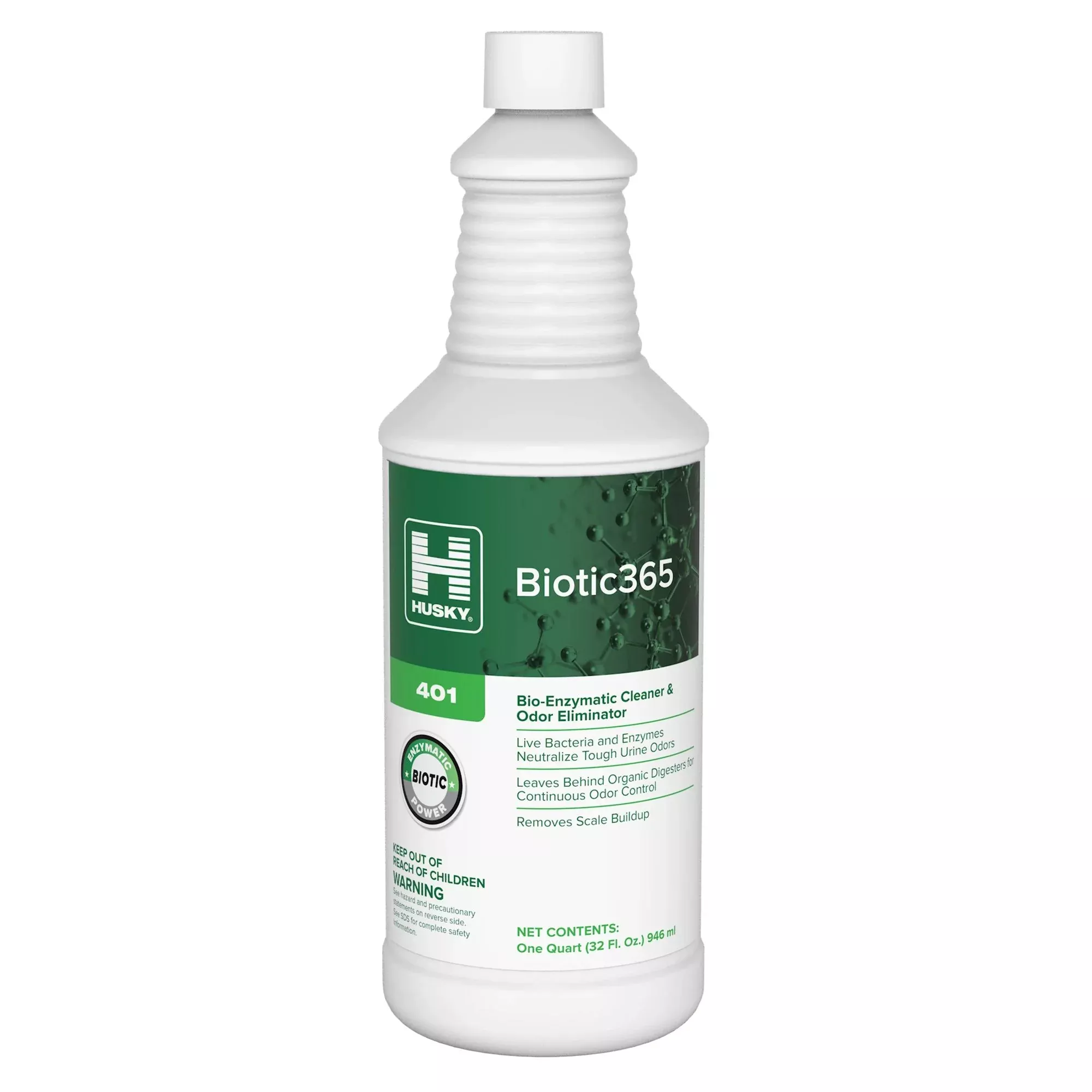 Husky 401 Biotic 365 Bio-Enzymatic Cleaner and Air Freshener, Vanilla Scent