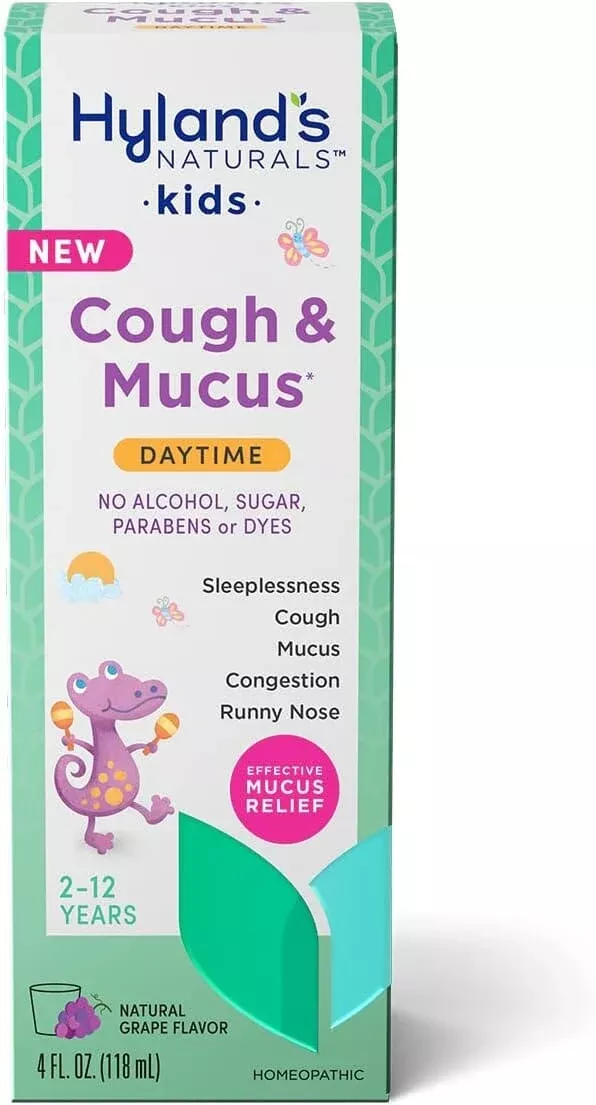 Hyland's 4 Kids Cold and Mucus, 4 oz