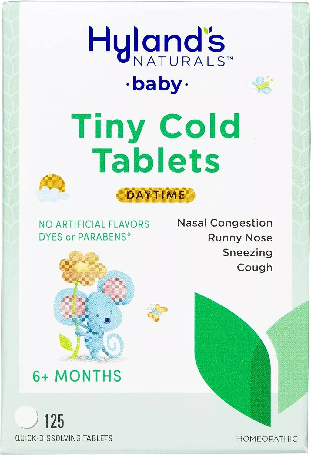 Hyland's Baby Tiny Cold Tablets, 125 ct