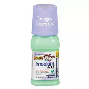 Imodium A-D Anti-Diarrheal, Mint Flavor, 4 fl oz