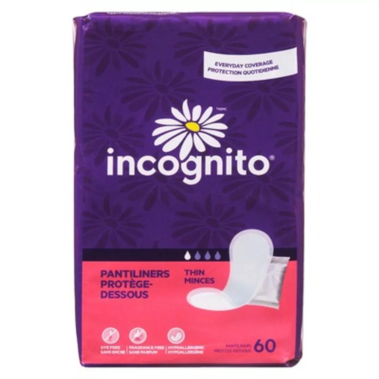 Incognito Pantiliners, Long