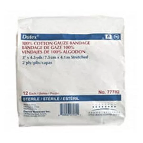 Integra LifeSciencesBandage Dutex Conforming Cotton 4"x4.1yd LF Sterile Tan 96/Ca