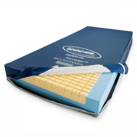 Invacare Bed Mattress Invacare Pressure Redistribution Type 80 X 36 X 6 Inch - M-943284-2436 - Each