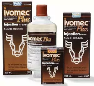 Ivomec Plus (Ivermectin-Clorsulon) Injection for Cattle, 50mLBoehringer Ingelheim 126609