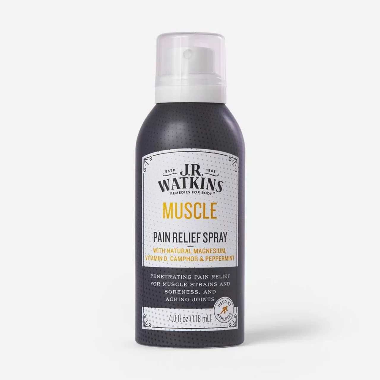 J.R. Watkins Muscle Pain Relief Spray With Magnesium, 4 fl oz