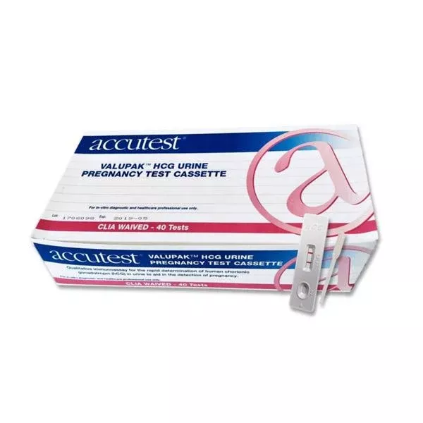 Jant PharmacalAccutest Pregnancy Test CLIA Waived 40/Bx