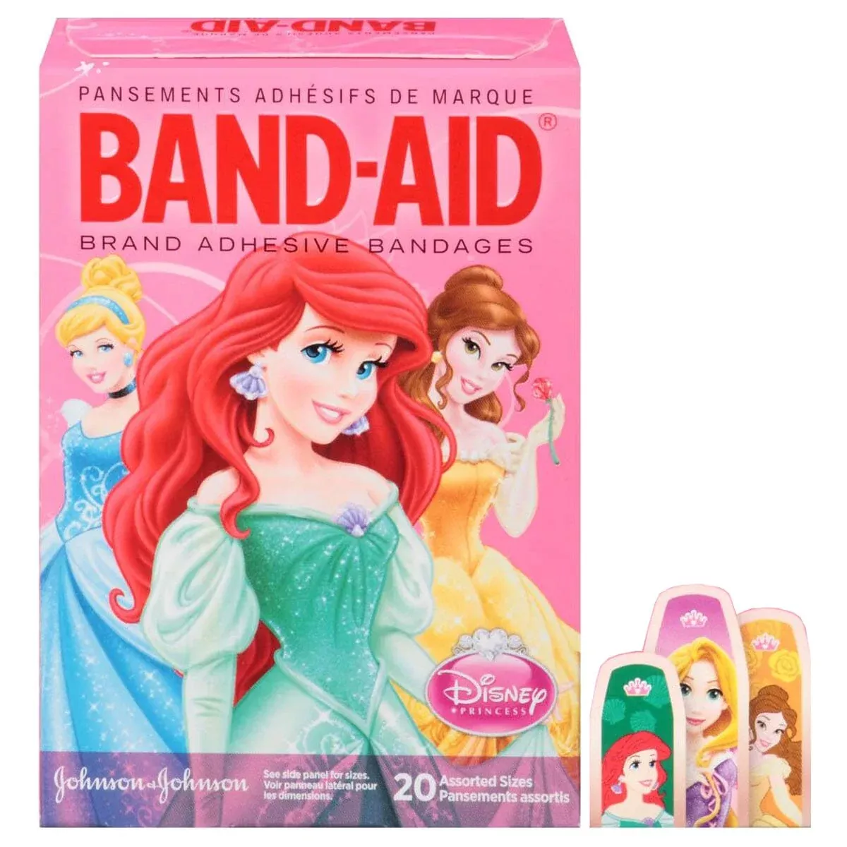 Johnson & Johnson Band-Aid Disney Princesses™ Adhesive Bandage, Waterproof