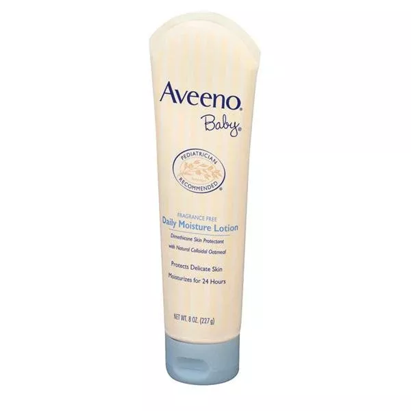 Johnson & Johnson Consumer Aveeno Baby Daily Moisturizing Lotion 8oz 8oz/Tb, 12 TB/CA (111651700)