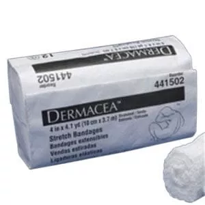 Kendall Dermacea™ Non-Sterile Stretch Bandage 6" x 4yds (Stretched) 75" (Relaxed)