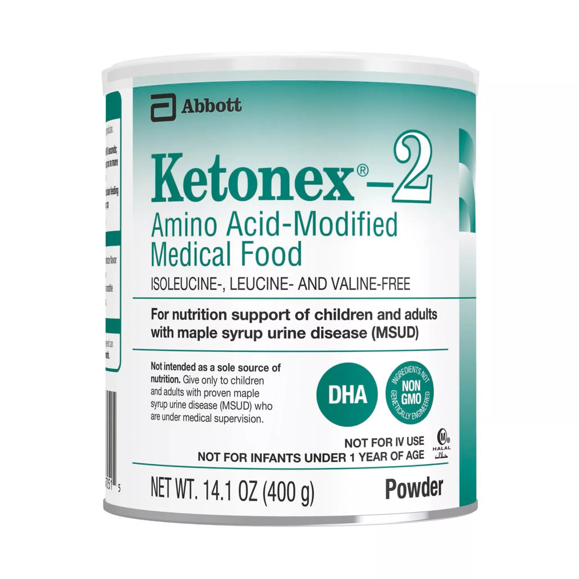 Ketonex-2 Amino Acid–Modified Medical Food for MSUD, 14.1 oz. Can