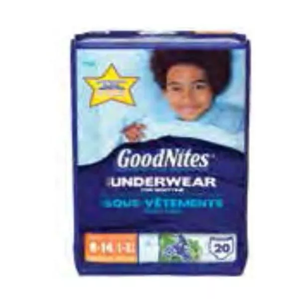 Kimberly Clark Professional Briefs Huggies Goodnites Boy Large/XL 60-125lbs 4x11/Ca