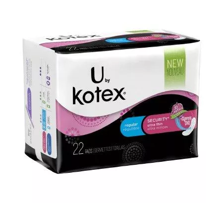 Kimberly Clark U by Kotex Premium Ultra Thin Sanitary Pad, Regular