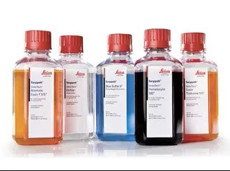 Leica Biosystems Hematoxylin / Eosin Staining System SelecTech 500 mL - M-979577-1028 - Case of 4