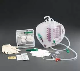 Lubri-Sil I.C. Complete Care Temperature-Sensing Foley Catheter Tray and Urine Meter, 16 Fr