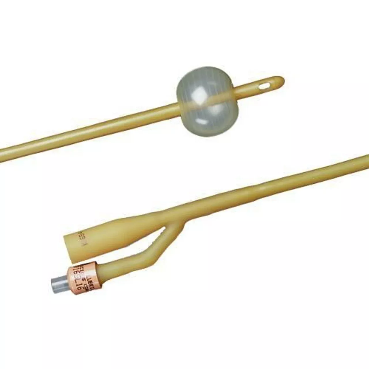 Lubri-Sil I.C. Infection Control 2-Way 100% Silicone Foley Catheter 20 Fr 5 cc Coude Tip