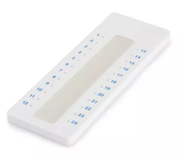 LW Scientific Capillary Tube Holding Tray 24 Place with Sigillum Wax Sealent For Microhematocrit Capillary Tubes - M-1106368-145 - Box of 10